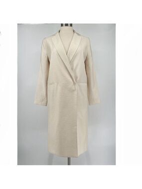 756. OAK + FORT Cream Long Coat
